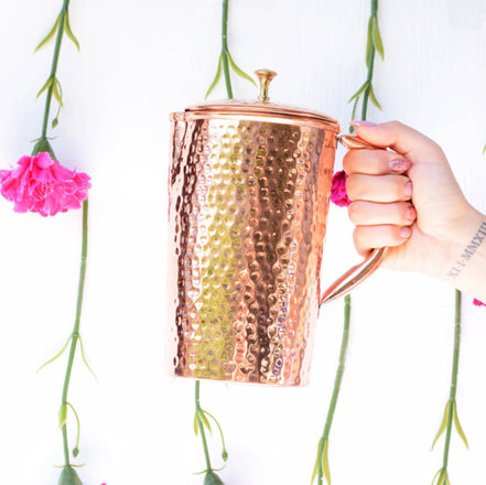 copper pitcher